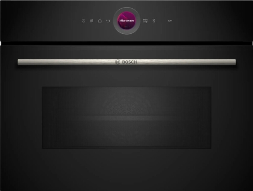 Serie 8 Ceg732xb1, Innebygget, Grill Mikrobølge, 36 L, 1000 W, Berøringskontroll, Sort