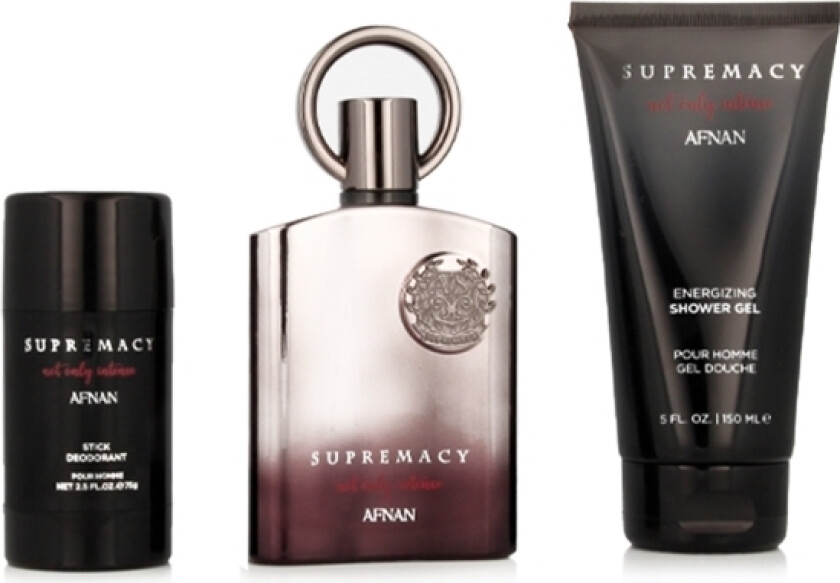 Supremacy Not Only Intense Extrait De Parfum 100 Ml + Asb 150 Ml + Sg 150 Ml (Man)