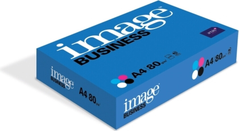 Kopipapir Image Business 80G A4 M/4 Huller 500Ark/Pak