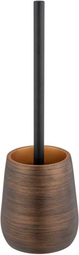 25354100, Toalettbørste Og Holder, Bronse, Polyresin, Moderne, 250 Mm, 10,5 Cm
