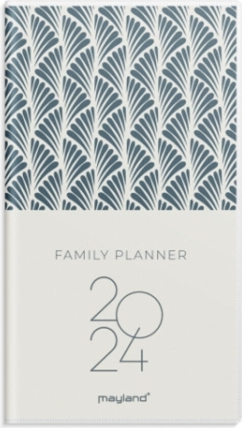 Family Planner Månedskalender M/Illu. Pp-Plast 2024