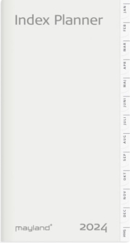 Index Planner Månedskalender Refill 2024
