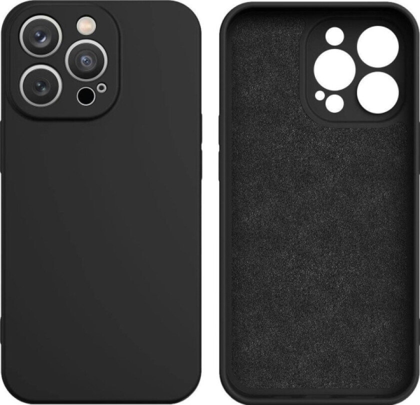 Silikondeksel Til Samsung Galaxy A34 5G Silikondeksel Sort