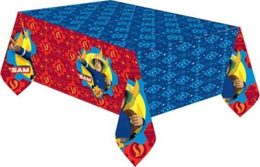 Amscan Fireman Sam Bursdagsduk - 120 X 180 Cm - 1 Stk Universal