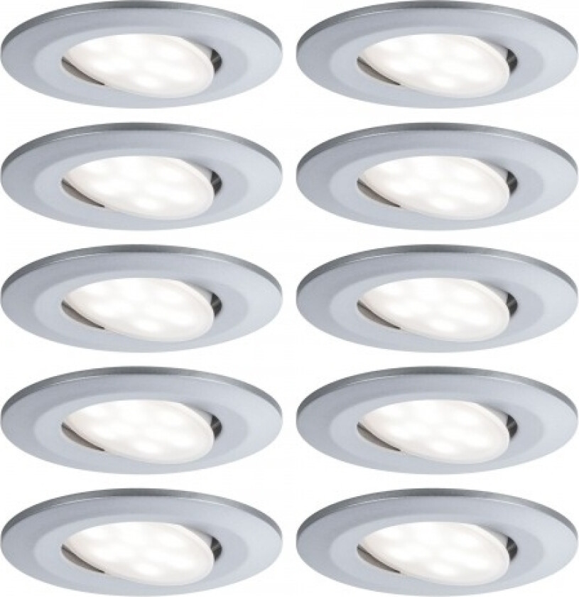 999.23, Rund, Tak, Kromfarget, Plast, Ip65, Ii