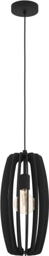 Eglo Bajazzara Pendel E27 Sort