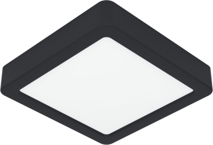 Eglo Fueva 5 Plafond 160X160 11W 1350Lm Dæmpb. Sort
