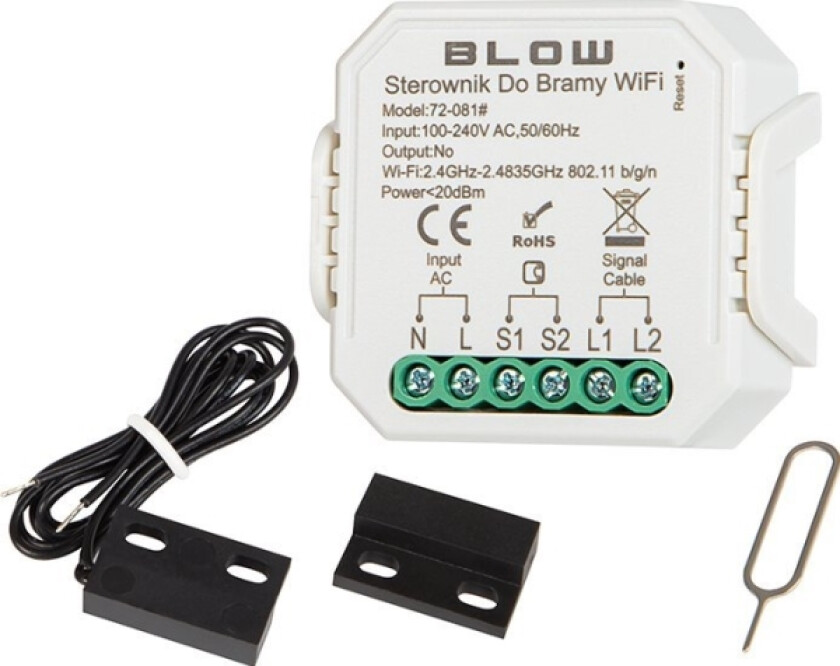 Blow 72-081# Inteligentny Sterownik Do Bramy Wifi Tuya