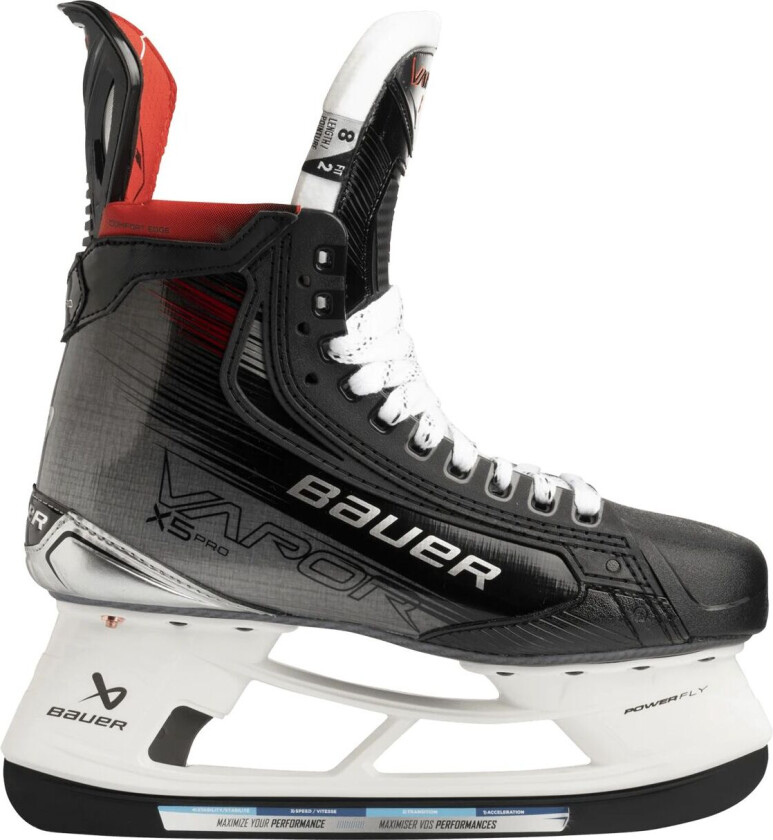 bauer S23 Vapor X5 Pro Skate 23/24, hockeyskøyte, senior Fit3 (Wide)