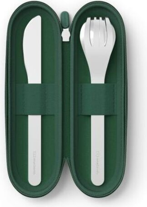 Monbento Slim Nest Trio Knife To-Go Bestikksett Green