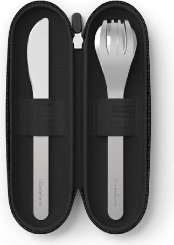 Monbento Slim Nest Trio Knife To-Go Bestikksett Black