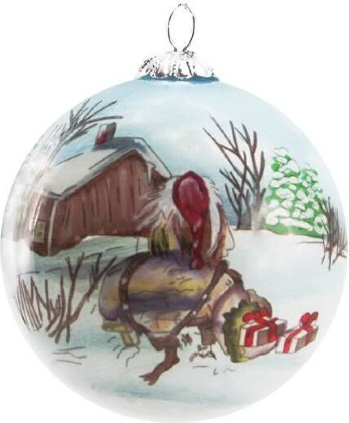 Julekule Håndmalt Gammelnissen