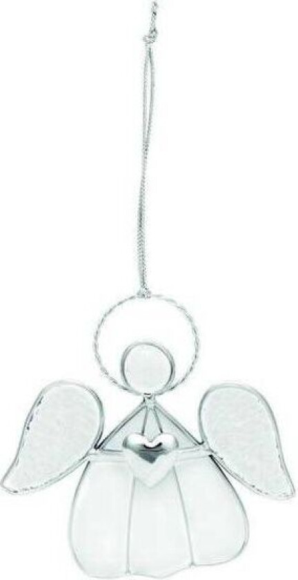 Juletrepynt Engel 10cm Hvit