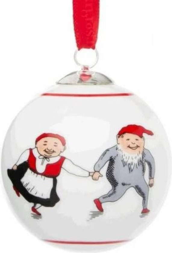 Julekule Nisseservise Porsgrunds Porselænsfabrik