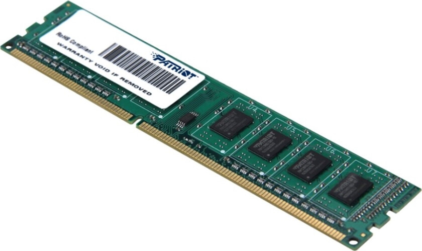 Patriot Signature Line - Ddr3l - Modul - 4 Gb - Dimm 240-Pins - 1600 Mhz / Pc3l-12800 - Cl11 - 1,35 V - Ikke Bufferet - Ikke-Ecc