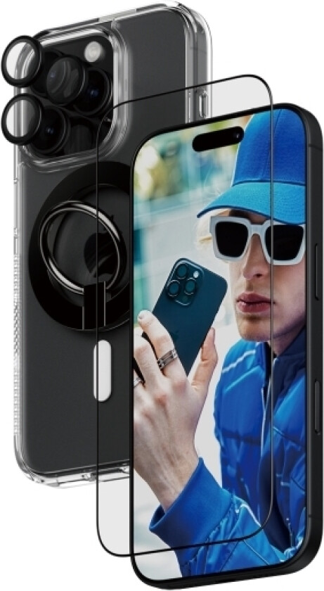 Panzerglass 4-I-1 Beskyttelsespakke Iphone '24 6.3 Pro