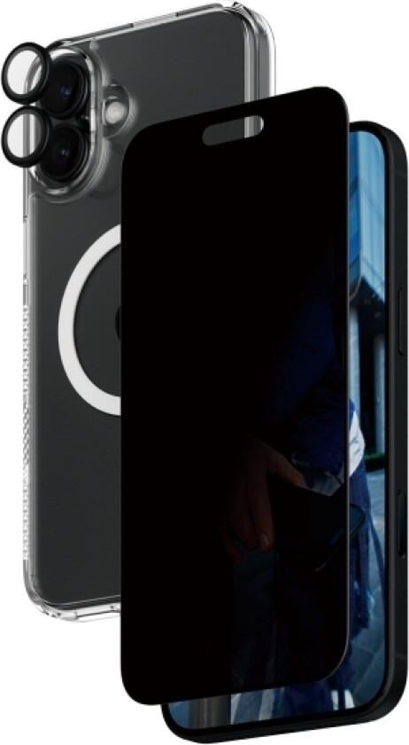 Panzerglass 3-I-1 Privacy Beskyttelsespakke Iphone '24 6.7