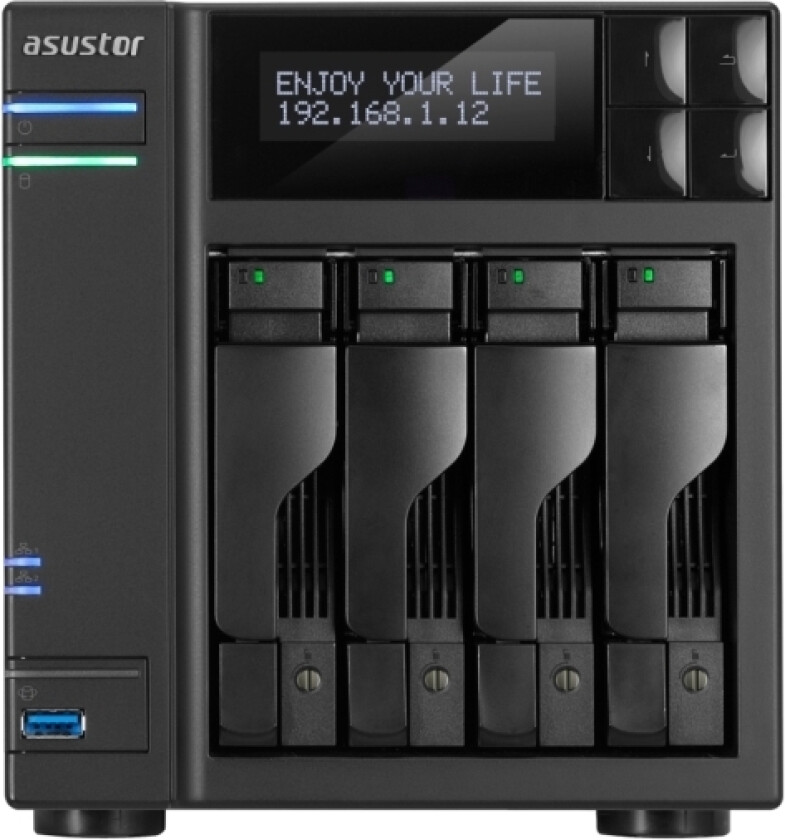Asustor As7004t-I5, Nas, Sort