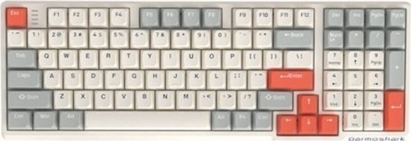 Darmoshark K7 Pro Spilltastatur (Hvit)