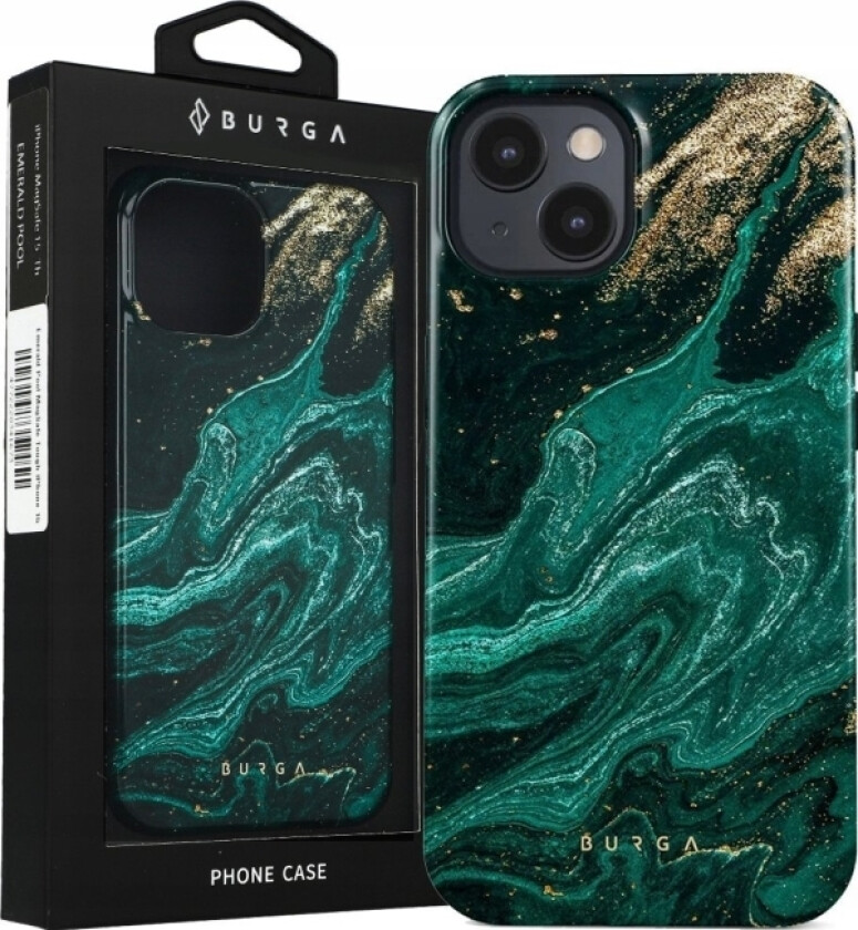 3Mk Burga Tough Magsafe - Obudowa Ochronna Do Iphone 15 (Emerald Pool)