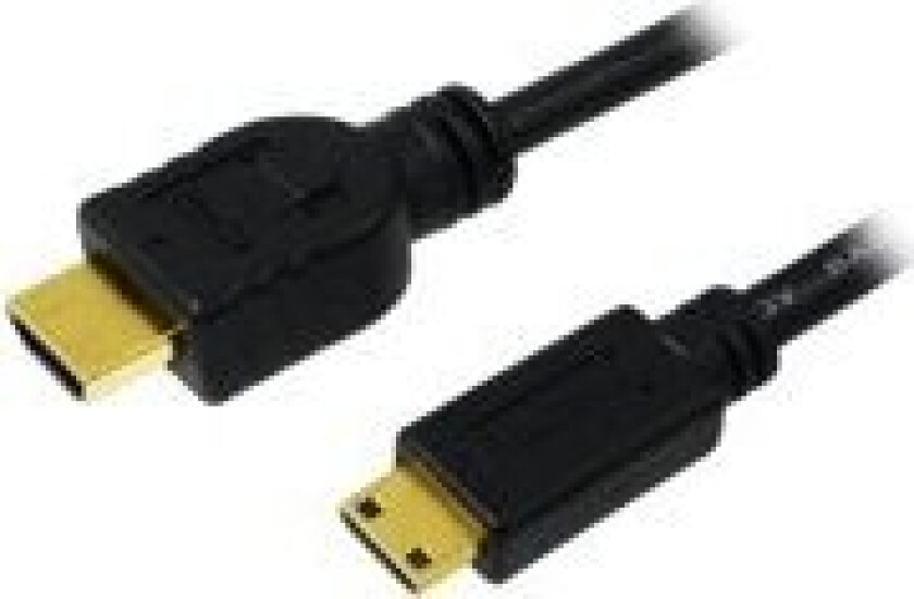 Logilink Hdmi Kabel, A-Stecker - C-Stecker Mini, 2,0 M 19 Pol Hdmi Typ A Stecker - 19 Pol Hdmi Typ C Stecker Mini (Ch0023)