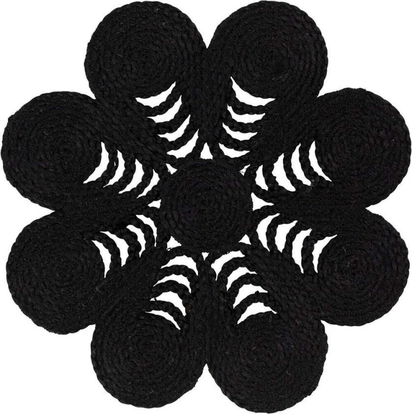 Elin spisebrikke anemone Ø40 cm Black