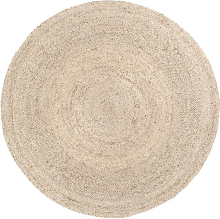 Elin gulvteppe natural grey Ø125 cm