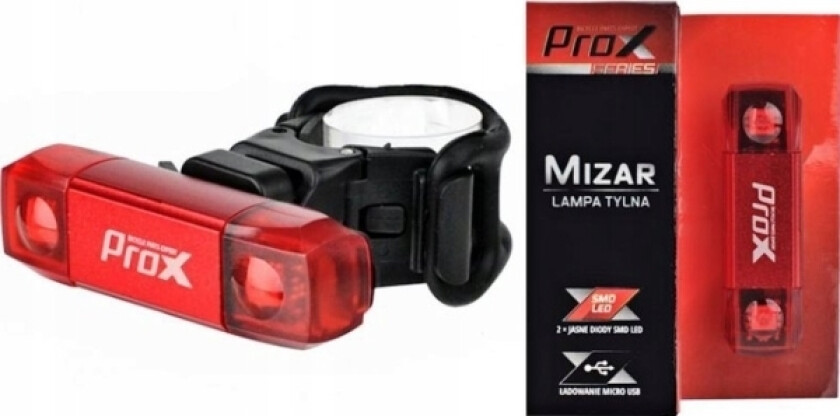 Prox Galin Lempa Prox Mizar 2Xsmd Led 30Lm Usb