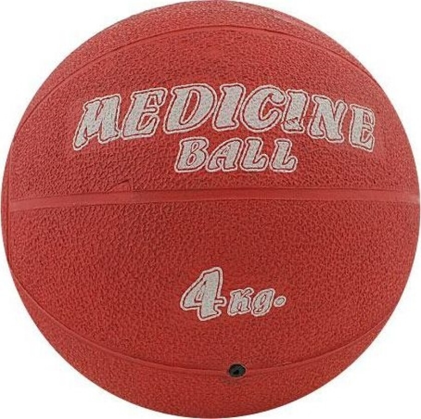 Medicine Ball, Rubber 4 Kg 1011715 Red