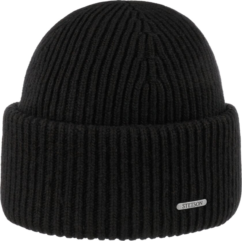 Men's Beanie Merino Black OneSize