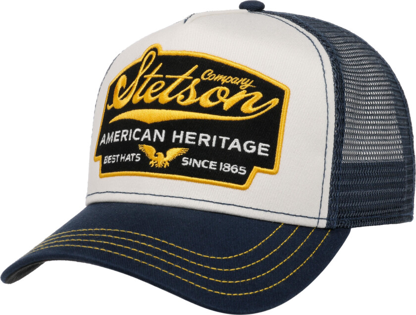 Men's Trucker Cap American Heritage Marine/White Navy/Hvit OneSize