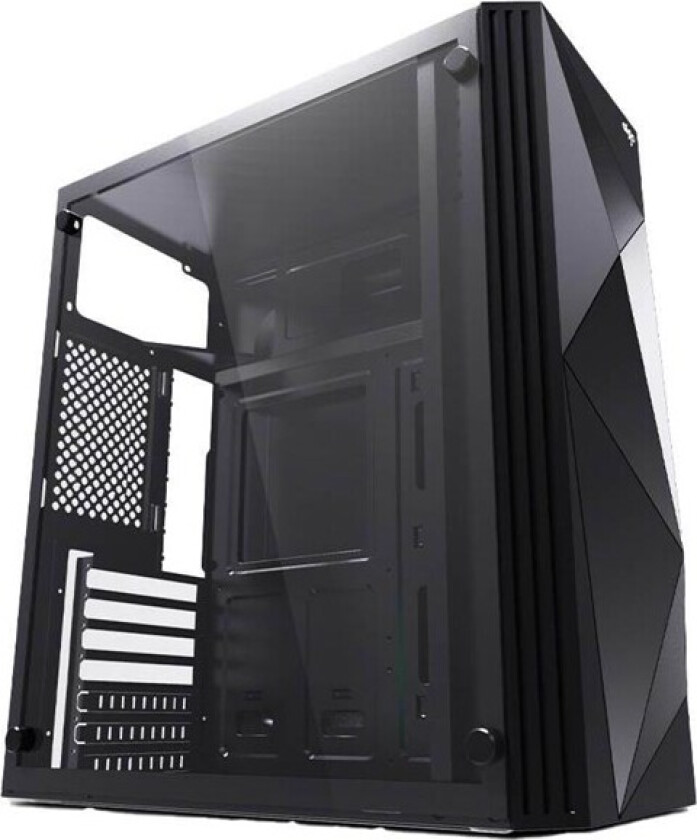 Aigo RAINBOW 2 computer case (black) - Kabinett - Miditower - Svart