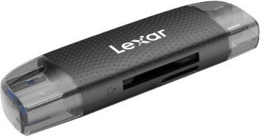 LRW310U Dual SD/MicroSD-kortleser - USB-A/USB-C