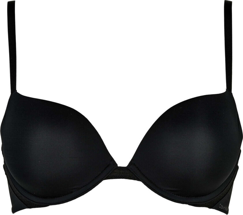 Calvin Klein push-up BH, svart, Størrelse: 65C, Kvinner