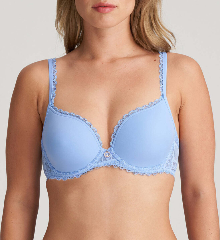 Marie Jo Jadei BH med spiler, blå, Størrelse: 80D, Kvinner