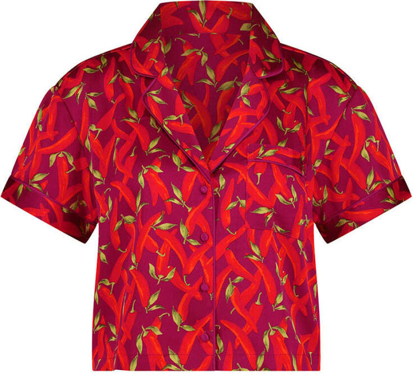 Pyjamas nattskjorte, multi, Størrelse: S, Kvinner