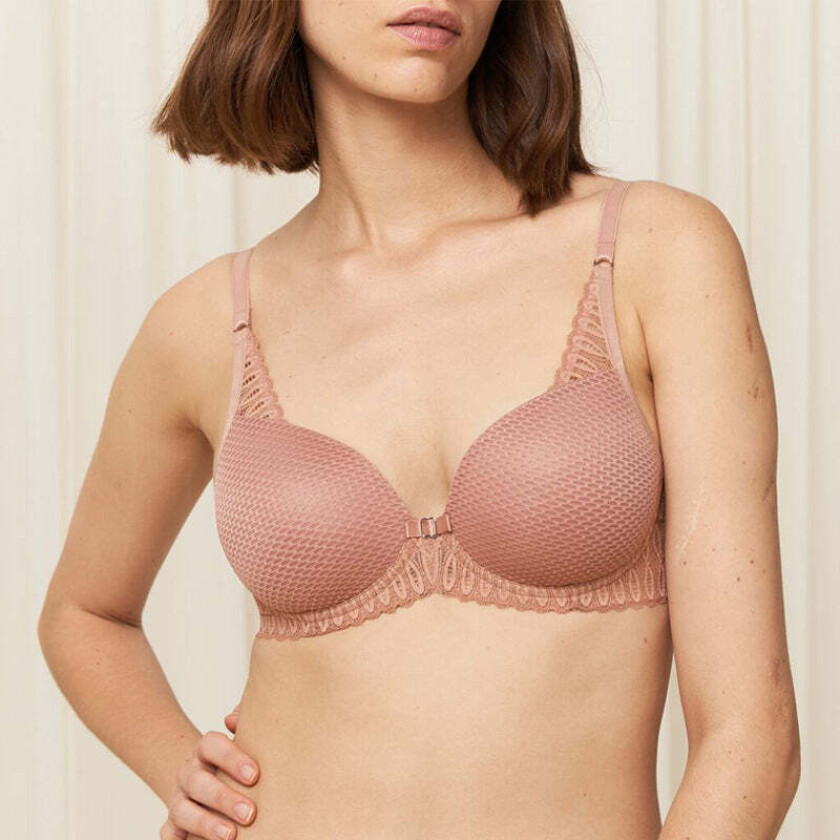 Aura Spotlight WHP BH med spiler, beige, Størrelse: 85D, Kvinner