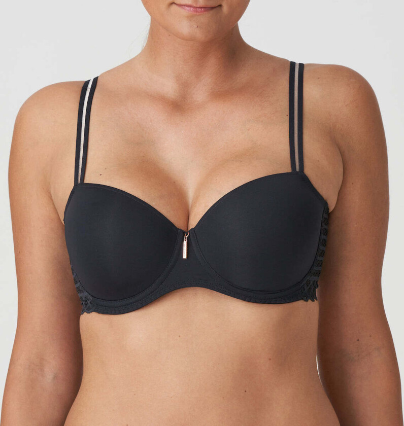 Twist Twist East End BH med spiler, svart, Størrelse: 65E, Kvinner