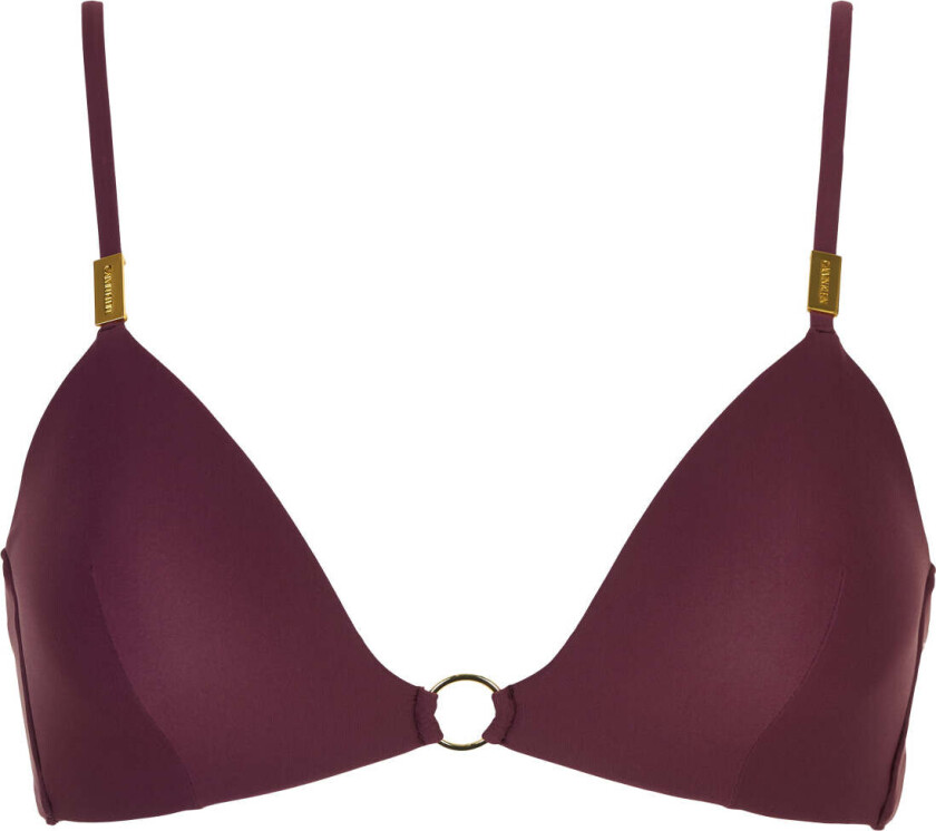 Bikini Fixed Triangle bikini topp, rød, Størrelse: M, Kvinner