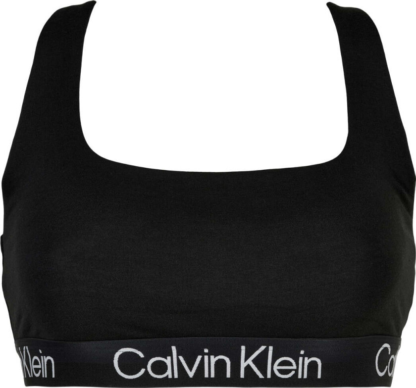 Calvin Klein Unlined bralette BH, svart, Størrelse: L, Kvinner