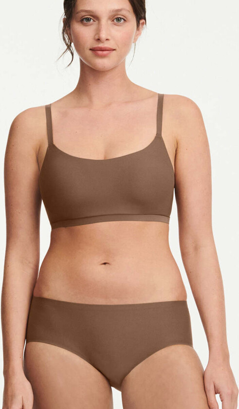 SoftStretch bralette BH, brun, Størrelse: XL/XXL, Kvinner