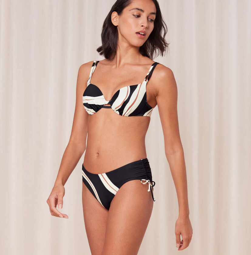 Summer Rød Bikinitopp Med Bøyle, Farge: Svart Combination, Størrelse: 38B, Kvinner