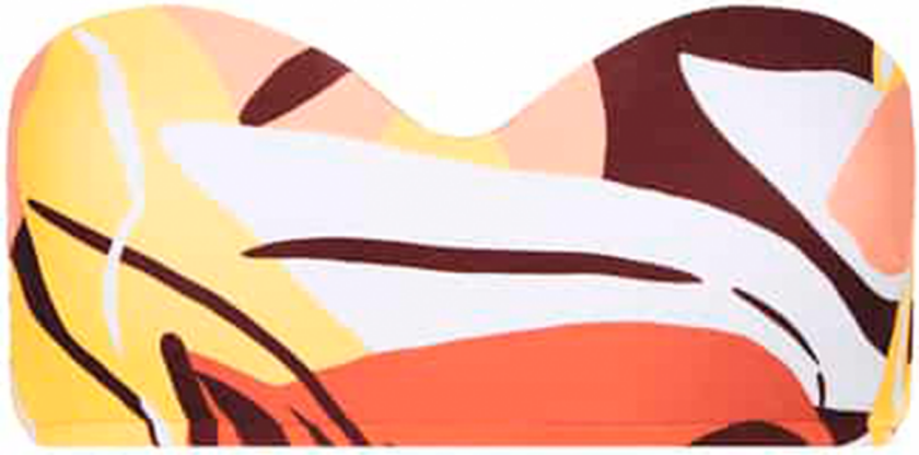 Cutcopy bandeau, multi, Størrelse: 42, Kvinner