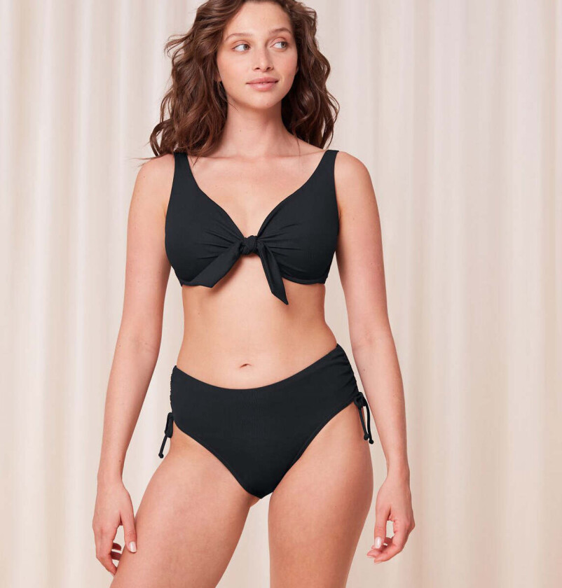 Summer Glow bikinitopp med bøyle, svart, Størrelse: 46C, Kvinner