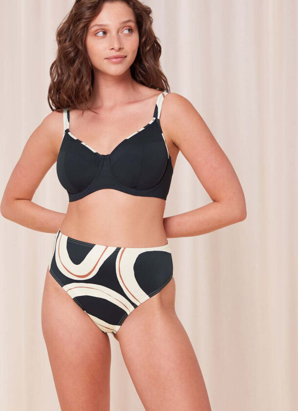 Summer Rød Bikinitopp Med Bøyle, Farge: Svart, Størrelse: 40E, Kvinner