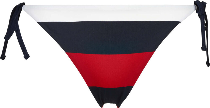 Tommy Hilfiger Side Tie Cheeky String bikini truse, blå, Størrelse: M, Kvinner