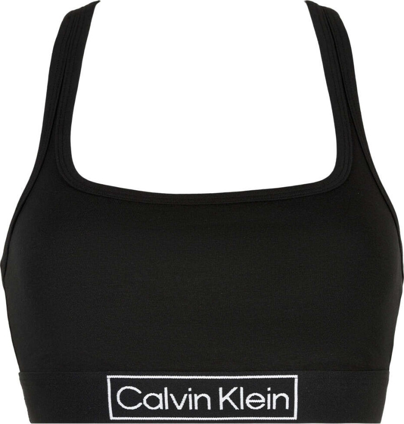 Calvin Klein Unlined bralette BH, svart, Størrelse: XL, Kvinner
