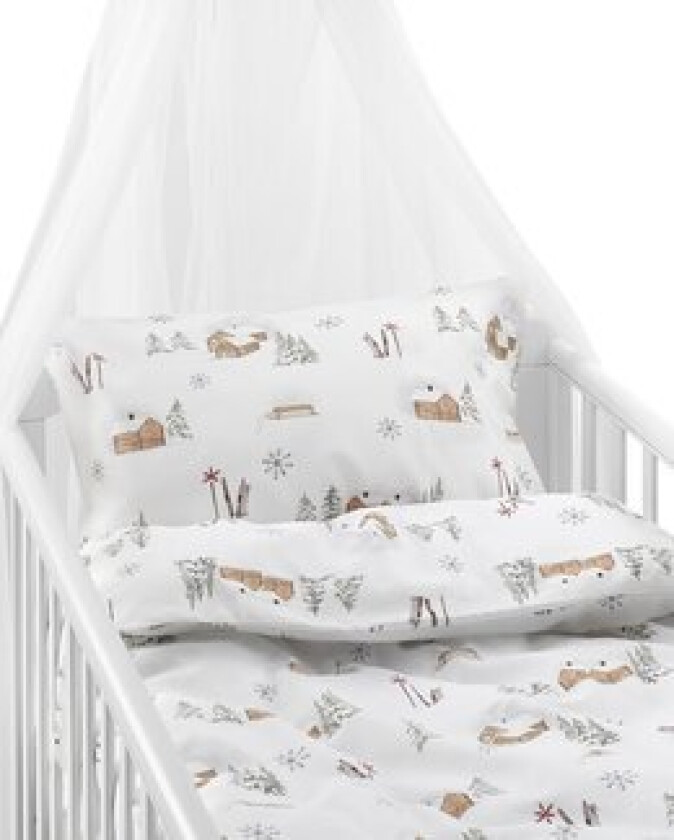 Sengesett sprinkelseng Vinterdala 2-deler