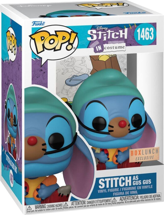 Stitch actionfigur (As Gus Gus)