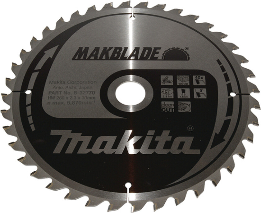Makblade, 26 Cm, 3 Cm, 1,8 Mm, 2,3 Mm, , 1 Stykker